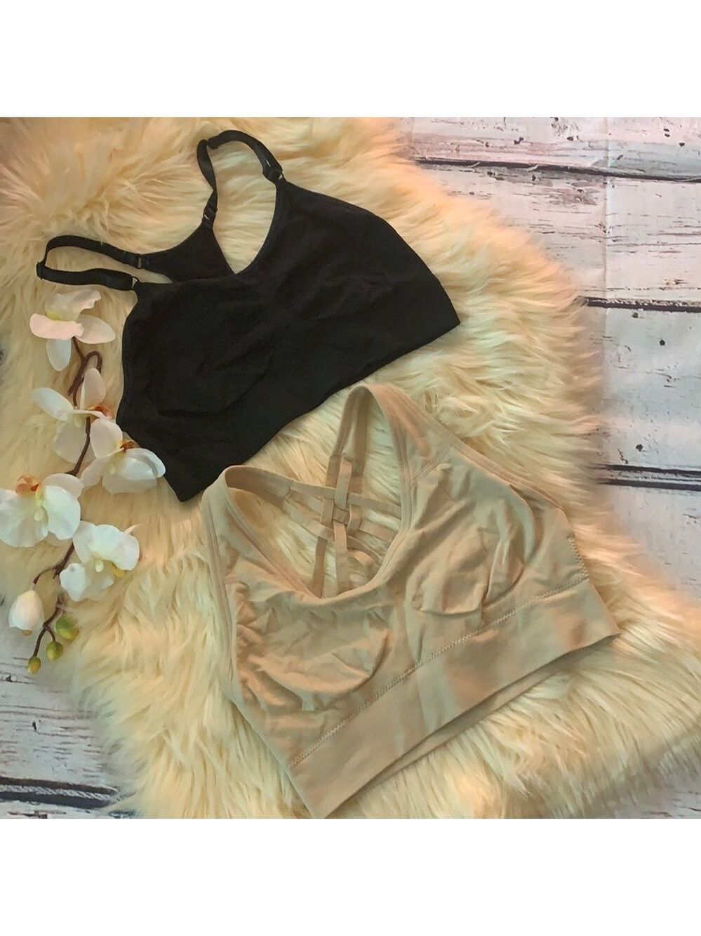 Wireless Racerback Yoga Sports Bra  Bralette